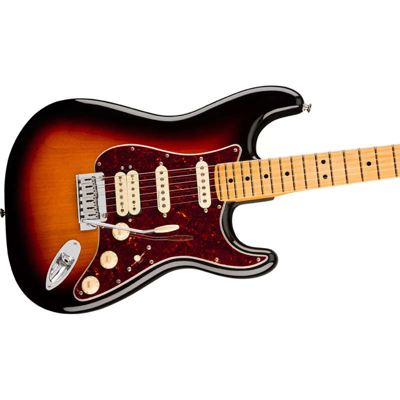 Fender Player II Modified Stratocaster® HSS Electric Guitar Maple Fingerboard - 3-Color Sunburst