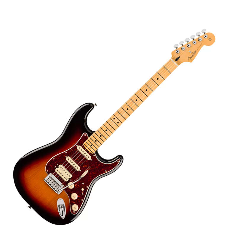 Fender Player II Modified Stratocaster® HSS Electric Guitar Maple Fingerboard - 3-Color Sunburst