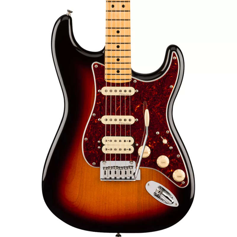 Fender Player II Modified Stratocaster® HSS Electric Guitar Maple Fingerboard - 3-Color Sunburst