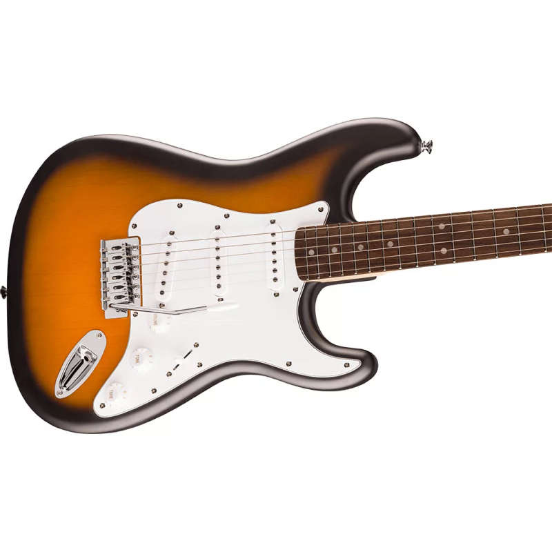 Squier by Fender Debut Stratocaster® Electric Guitar Chrome Fingerboard - 2-Color Sunburst