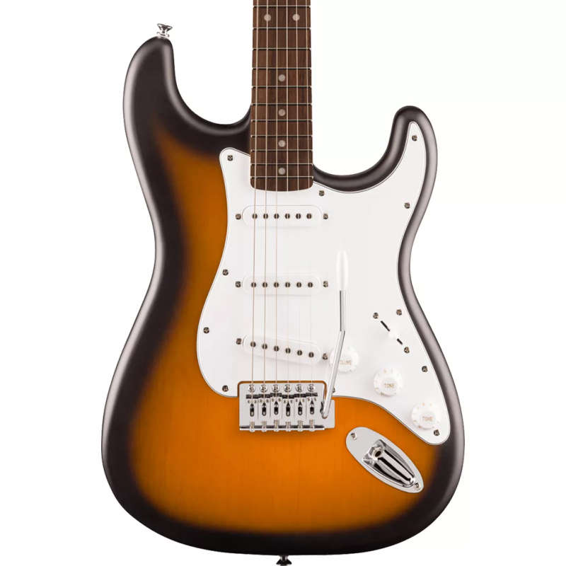 Squier by Fender Debut Stratocaster® Electric Guitar Chrome Fingerboard - 2-Color Sunburst
