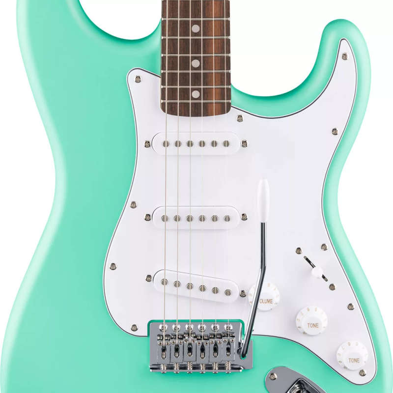 Squier by Fender Debut Stratocaster® Electric Guitar - Laurel Fingerboard - Sea Foam Green