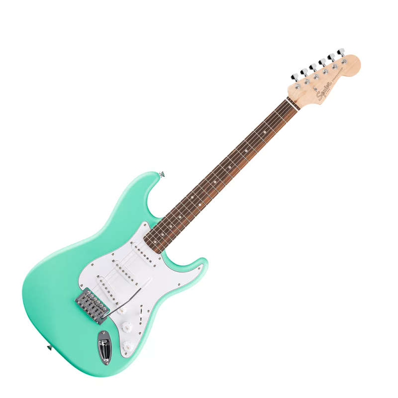 Squier by Fender Debut Stratocaster® Electric Guitar - Laurel Fingerboard - Sea Foam Green