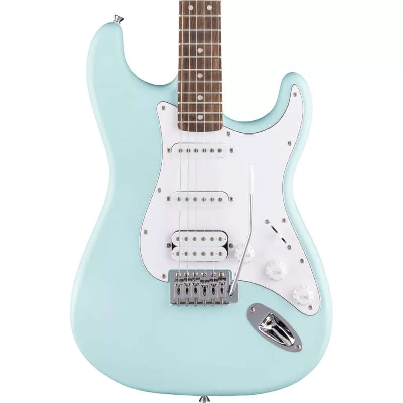 Squier by Fender Debut Stratocaster® HSS Electric Guitar - Laurel Fingerboard - Daphne Blue