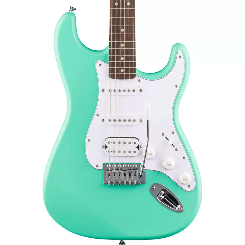 Squier by Fender Debut Stratocaster® HSS Electric Guitar - Laurel Fingerboard - Sea Foam Green