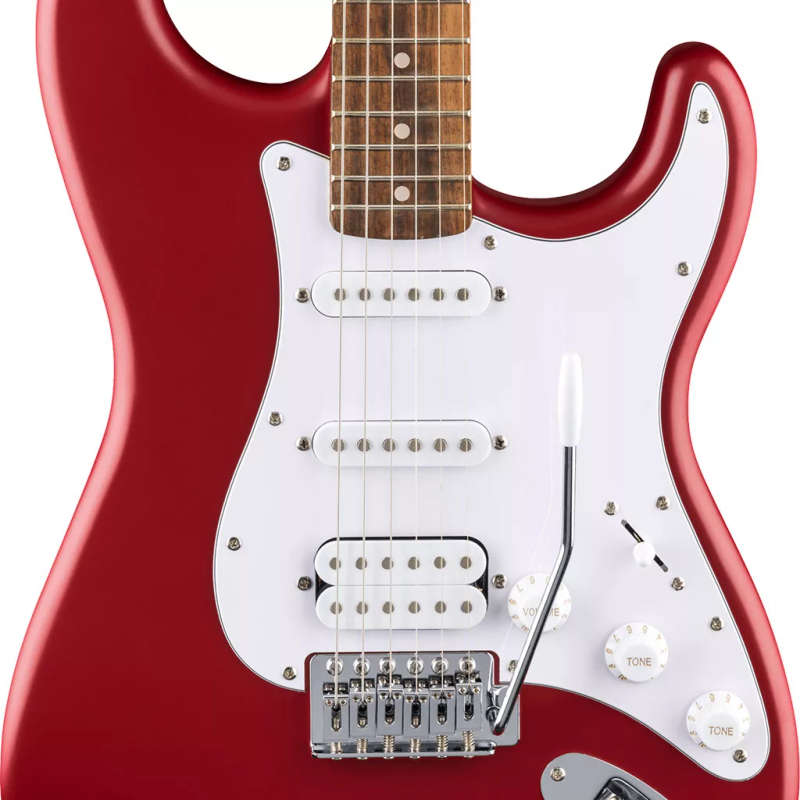 Squier by Fender Debut Stratocaster® HSS Electric Guitar - Laurel Fingerboard - Dakota Red