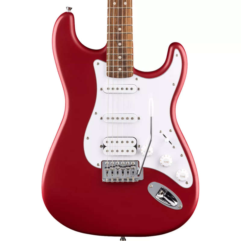 Squier by Fender Debut Stratocaster® HSS Electric Guitar - Laurel Fingerboard - Dakota Red