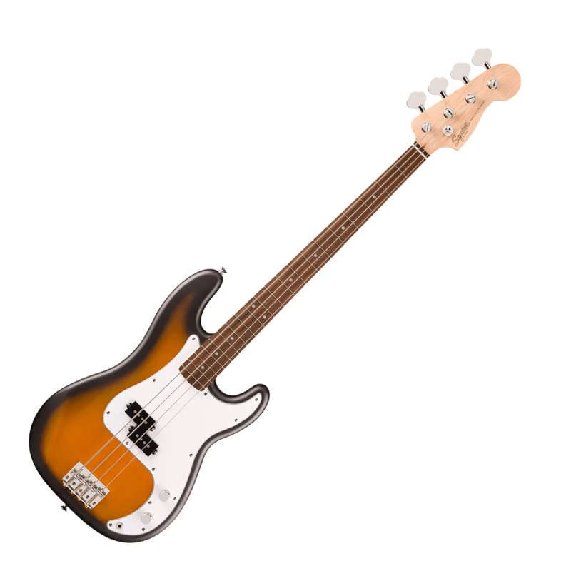 Squier by Fender Debut Precision Bass® Bass Guitar - Laurel Fingerboard - 2-Color Sunburst