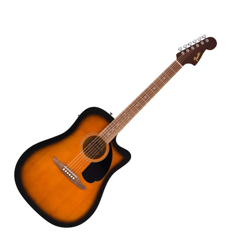 Fender California Debut Redondo CE Acoustic Guitar Chrome Fingerboard - 2-Color Sunburst