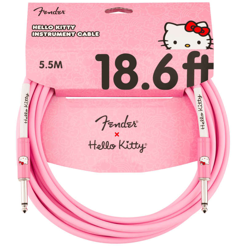 Fender x Hello Kitty Instrument Cable - 18.6 feet