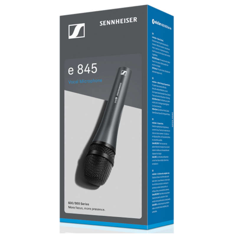 Sennheiser e 845 Supercardioid Dynamic Vocal Microphone