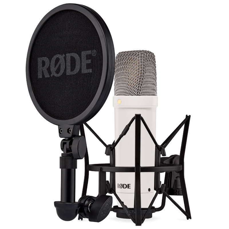 RODE NT1 Signature Series Studio Condenser Microphone  White