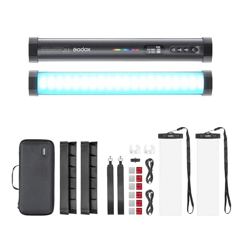Godox TL30 RGB LED Tube Light 2-Light Kit