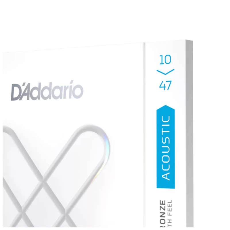 D'Addario 10-47 Light Coated 12-String Acoustic Guitar Strings