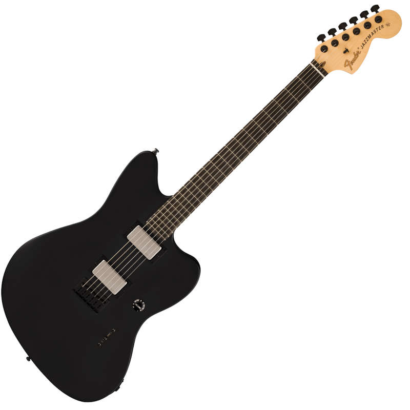Fender Jim Root Jazzmaster - Flat Black with Ebony Fingerboard
