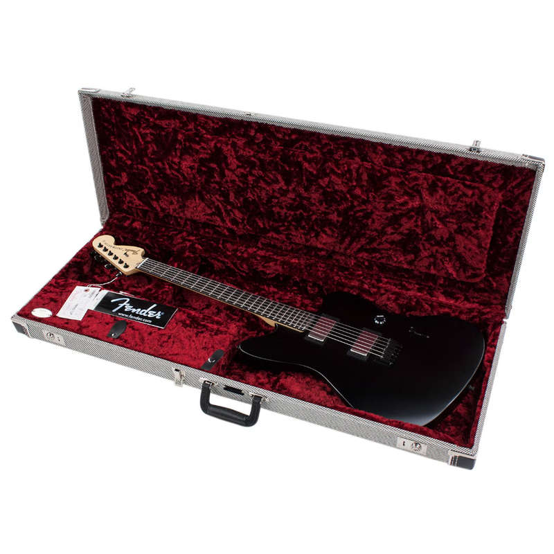Fender Jim Root Jazzmaster - Flat Black with Ebony Fingerboard