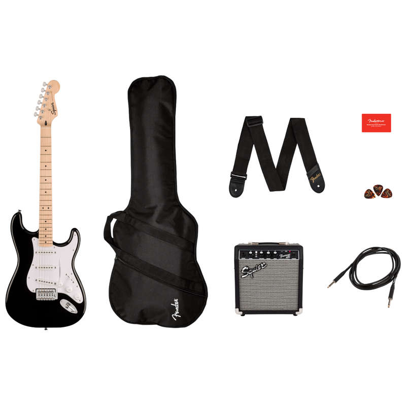 Squier by Fender Sonic Stratocaster Pack - Black