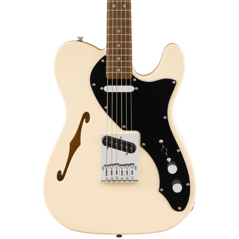 Squier by Fender Affinity Series Telecaster Thinline Electric Guitar - Laurel Fingerboard - Olymp...