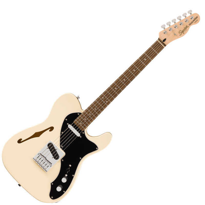 Squier by Fender Affinity Series Telecaster Thinline Electric Guitar - Laurel Fingerboard - Olymp...