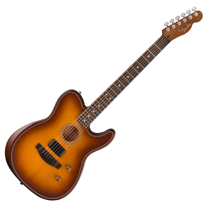 Fender Acoustasonic Standard Telecaster Acoustic-electric Guitar - Honey Burst