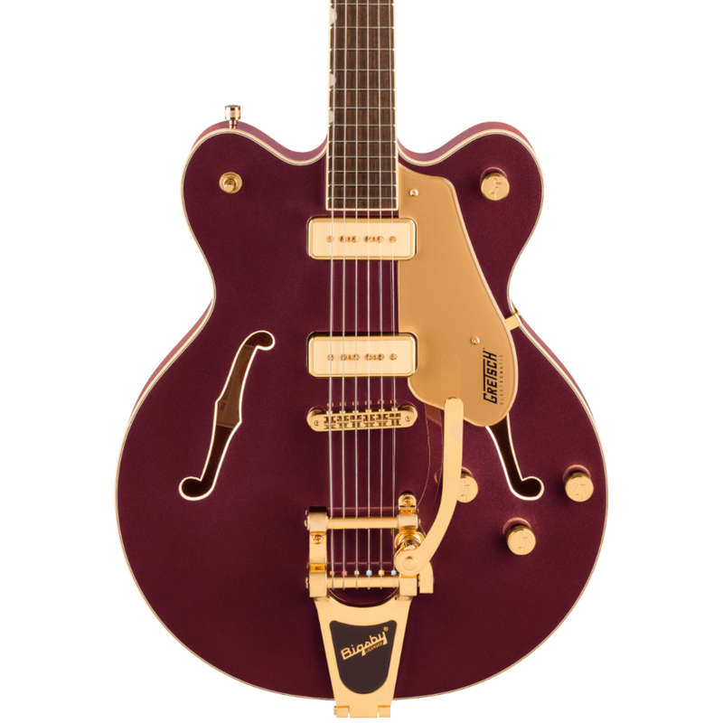 Gretsch Electromatic Pristine LTD Center Block Double-Cut Semi-hollowbody Electric Guitar with Bi...