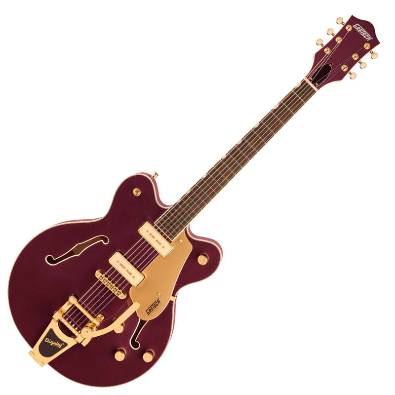 Gretsch Electromatic Pristine LTD Center Block Double-Cut Semi-hollowbody Electric Guitar with Bi...