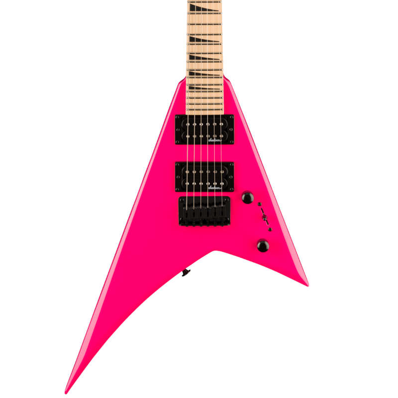Jackson JS Series Rhoads Minion JS1X Electric Guitar - Neon Pink