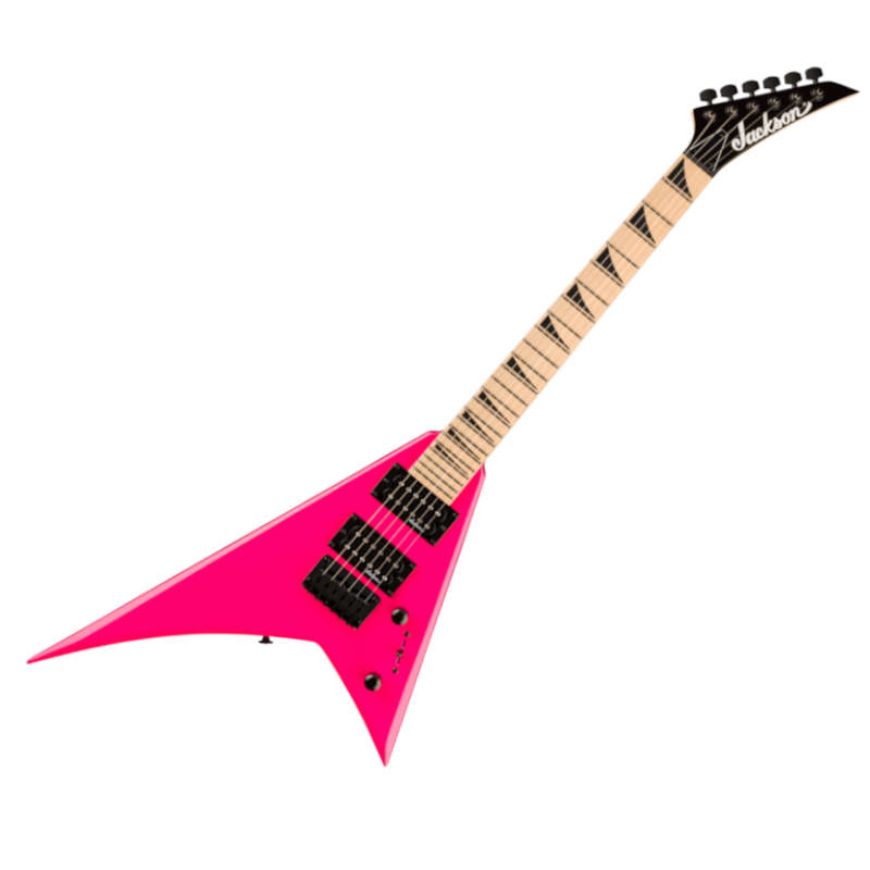 Jackson JS Series Rhoads Minion JS1X Electric Guitar - Neon Pink