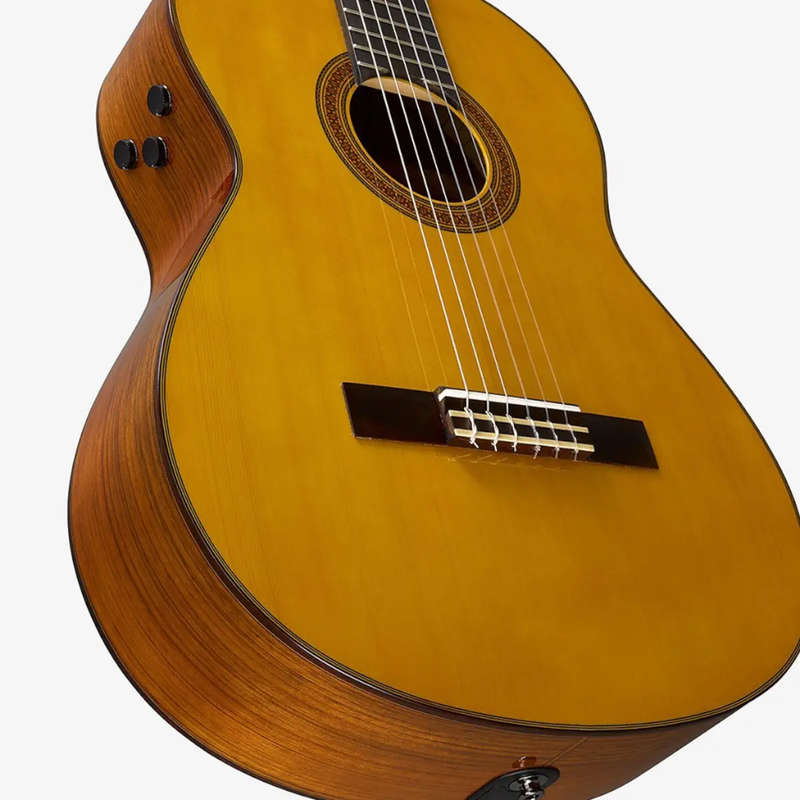 Yamaha CG-TA TransAcoustic Nylon String Guitar - Natural Gloss