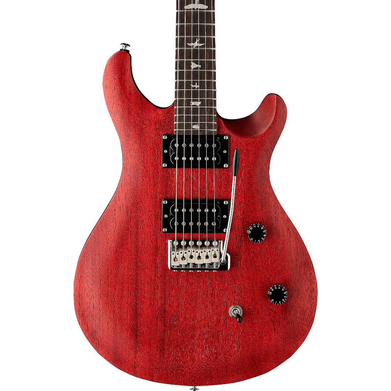 PRS SE CE 24 Standard Satin Electric Guitar - Vintage Cherry Satin