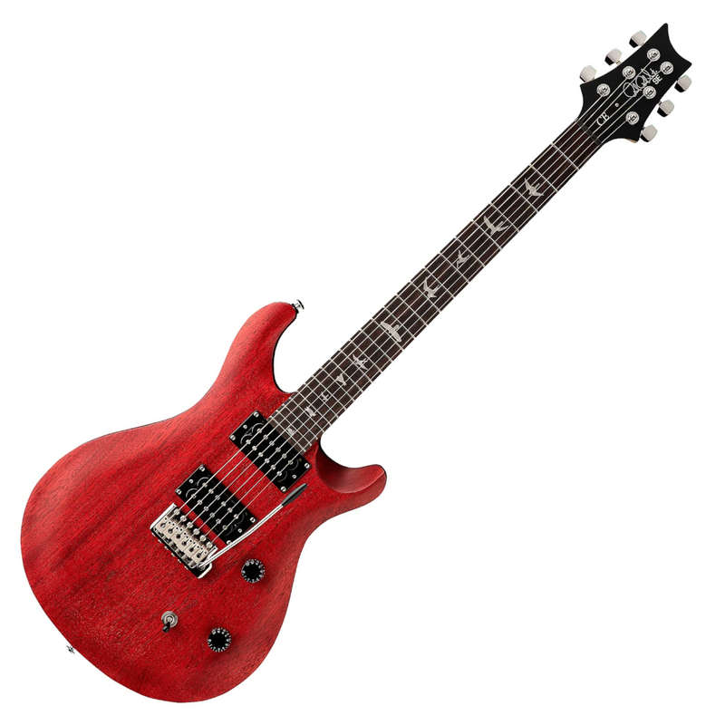 PRS SE CE 24 Standard Satin Electric Guitar - Vintage Cherry Satin