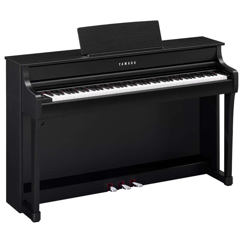 Yamaha Clavinova CLP-835 Console Digital Piano with Bench - Matte Black