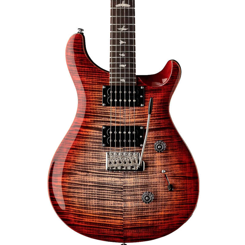 PRS SE Custom 24 Electric Guitar - Charcoal Cherry Burst