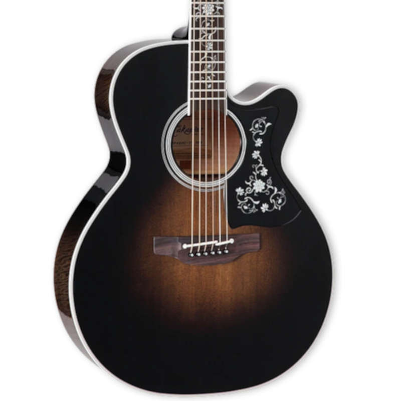 Takamine EF450C Acoustic-electric Guitar - Brown Sunburst