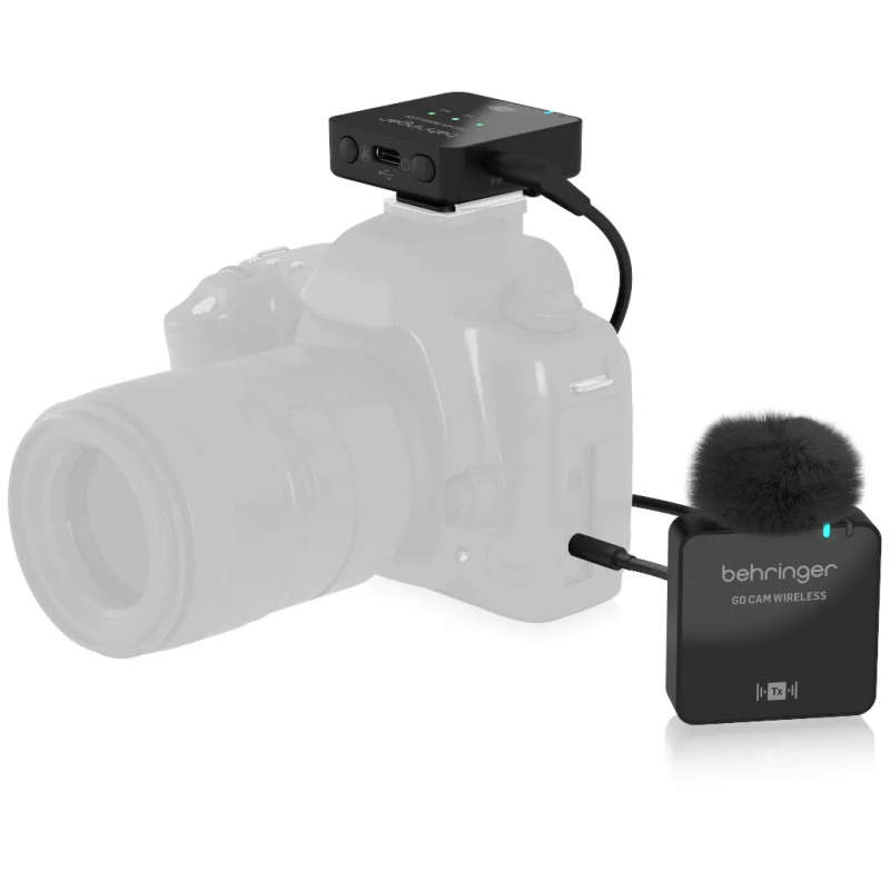 Behringer GO CAM Wireless - Digital Wireless Clip-On Microphone System