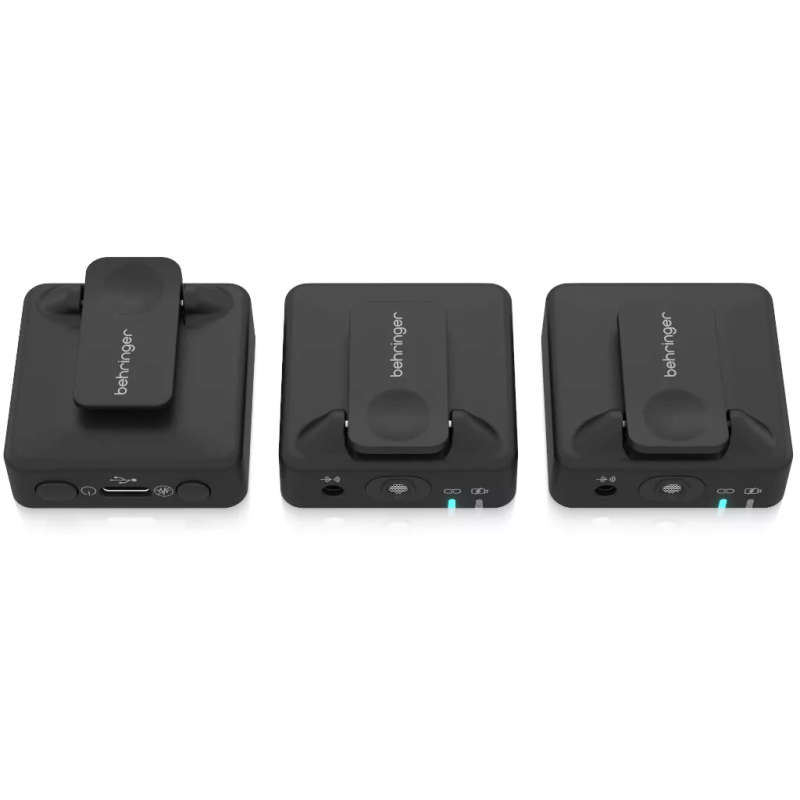 Behringer GO CAM Wireless 2 - Digital Wireless Dual Clip-On Microphone System