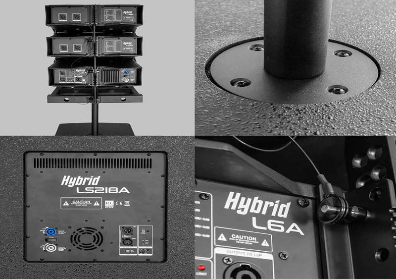 Hybrid LS218A Combo Active PA System