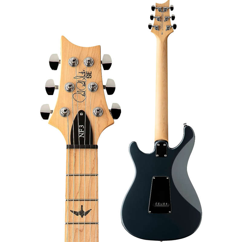 PRS SE NF 3 Electric Guitar - Gun Metal Grey with Maple Fingerboard