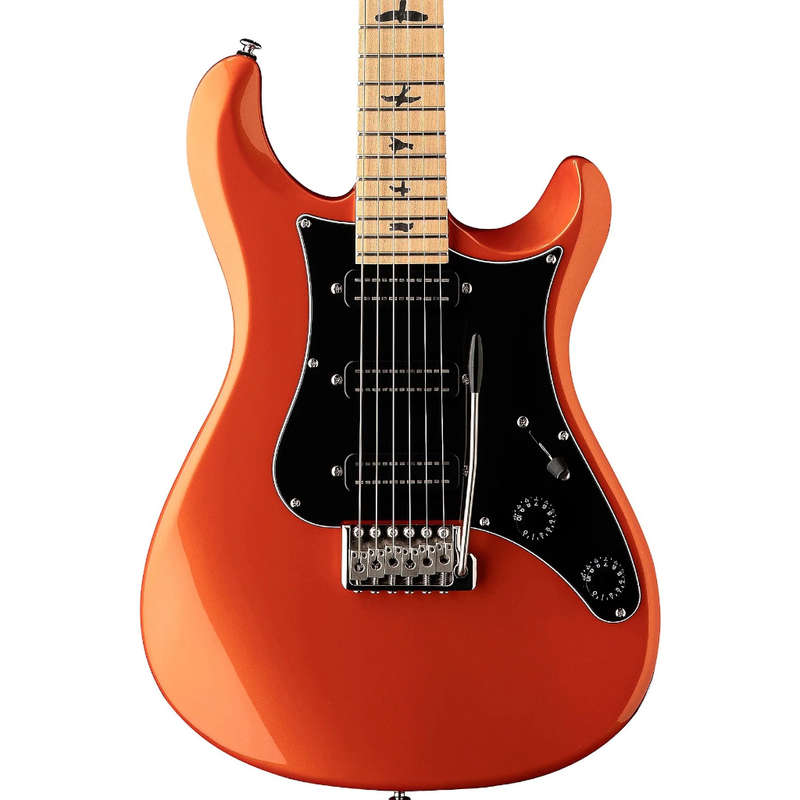 PRS SE NF 3 Electric Guitar - Metallic Orange with Maple Fingerboard