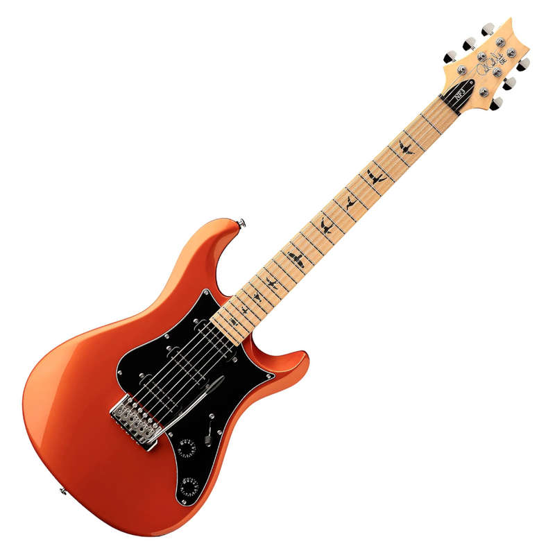PRS SE NF 3 Electric Guitar - Metallic Orange with Maple Fingerboard