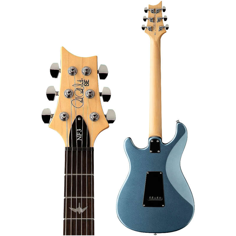 PRS SE NF 3 Electric Guitar - Ice Blue Metallic with Rosewood Fingerboard