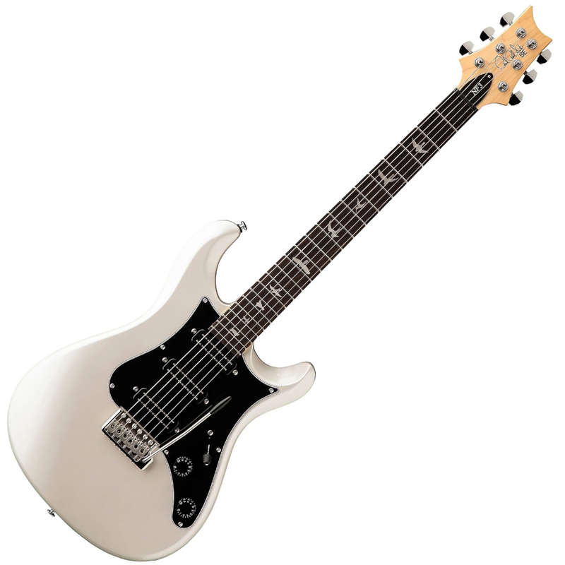 PRS SE NF 3 Electric Guitar - Pearl White with Rosewood Fingerboard