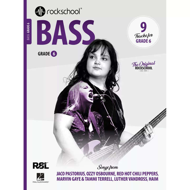Rockschool Bass Grade 6 (2024 Edition)