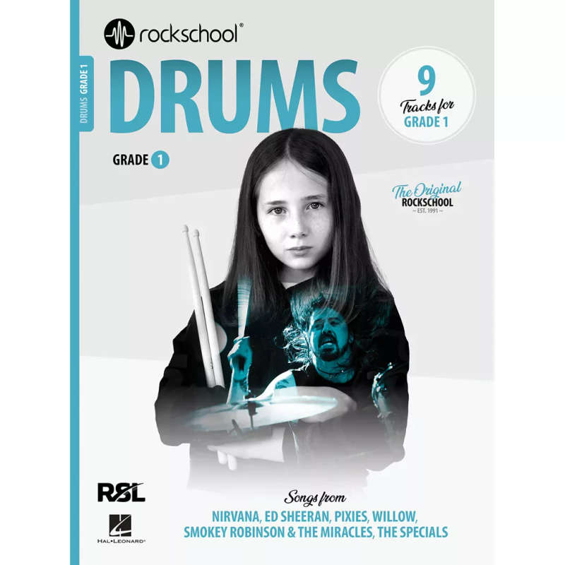 Rockschool Drums Grade 1 (2024 Edition)