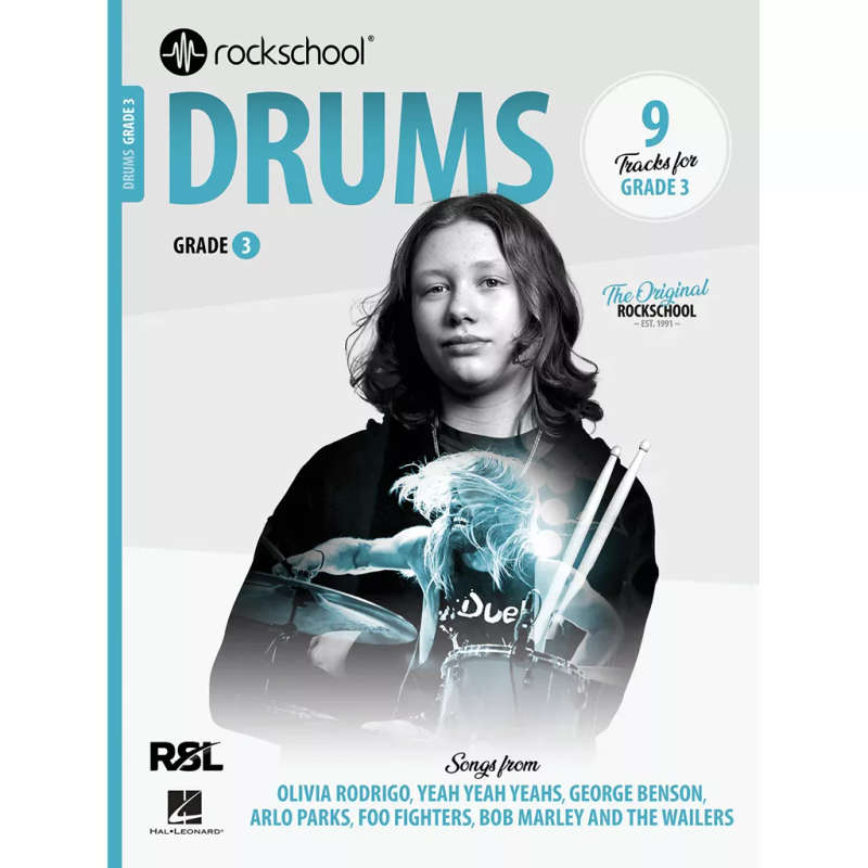 Rockschool Drums Grade 3 (2024 Edition)