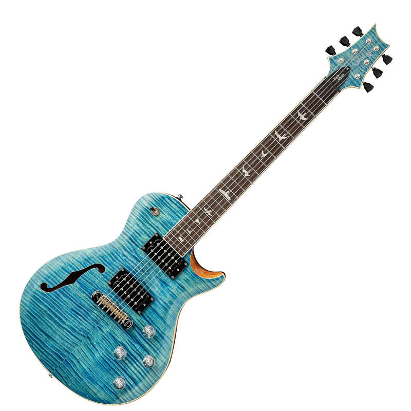 PRS SE Zach Myers 594 Semi-hollow Electric Guitar - Myers Blue