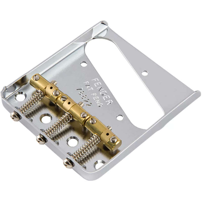 Fender 3-Saddle American Vintage Hot Rod Telecaster® Bridge Assembly - Nickel