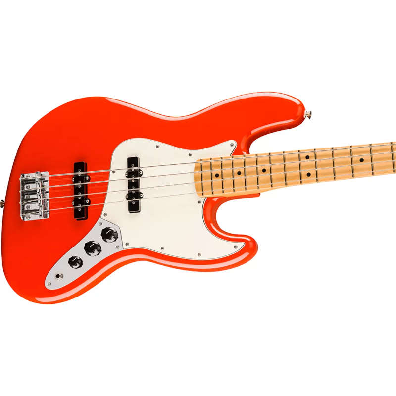 Fender Player II Jazz Bass® Bass Guitar - Coral Red