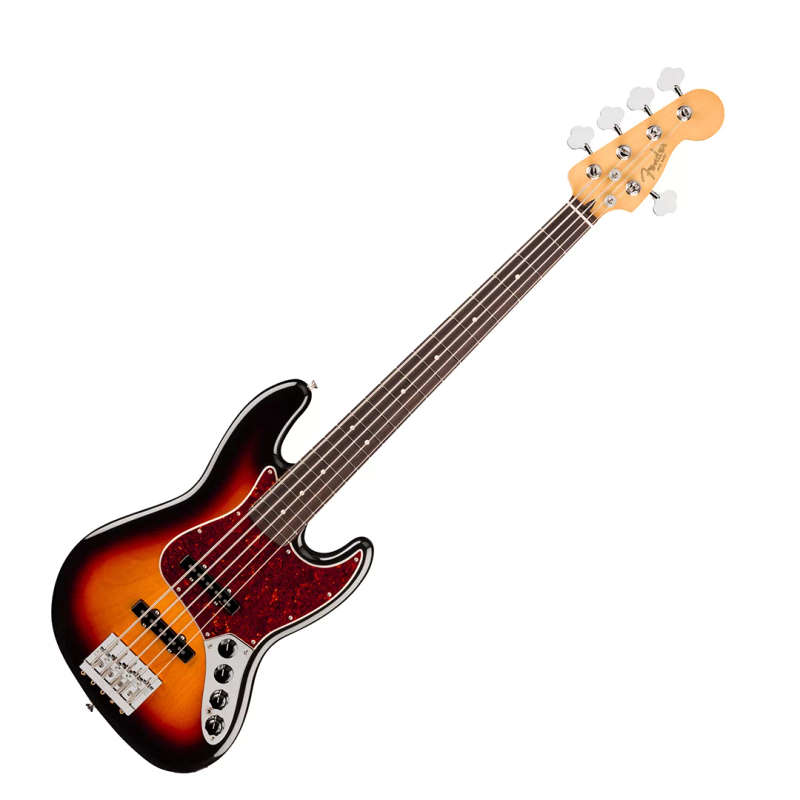 Fender Player II Modified Active Jazz Bass® V Bass Guitar - 3-Color Sunburst