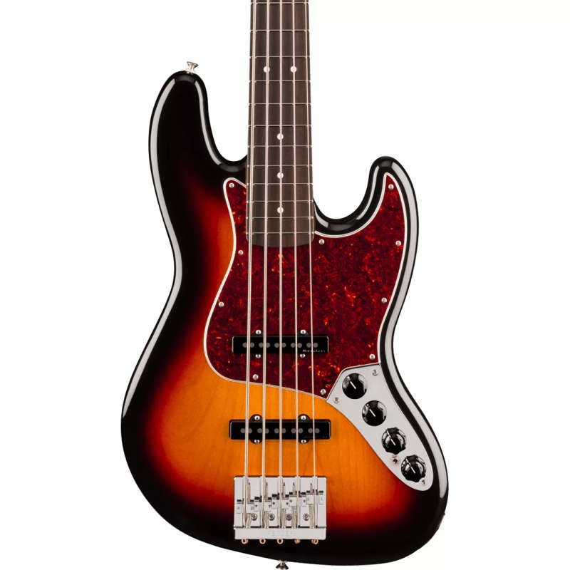Fender Player II Modified Active Jazz Bass® V Bass Guitar - 3-Color Sunburst